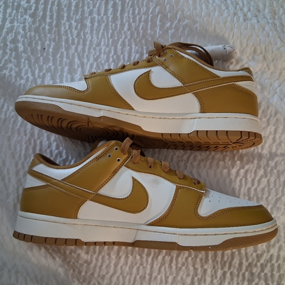 Men's Nike Dunk Low Retro Pale Ivory Wheat Pale Ivory HF5441 108 Size 12 - Picture 3 of 9